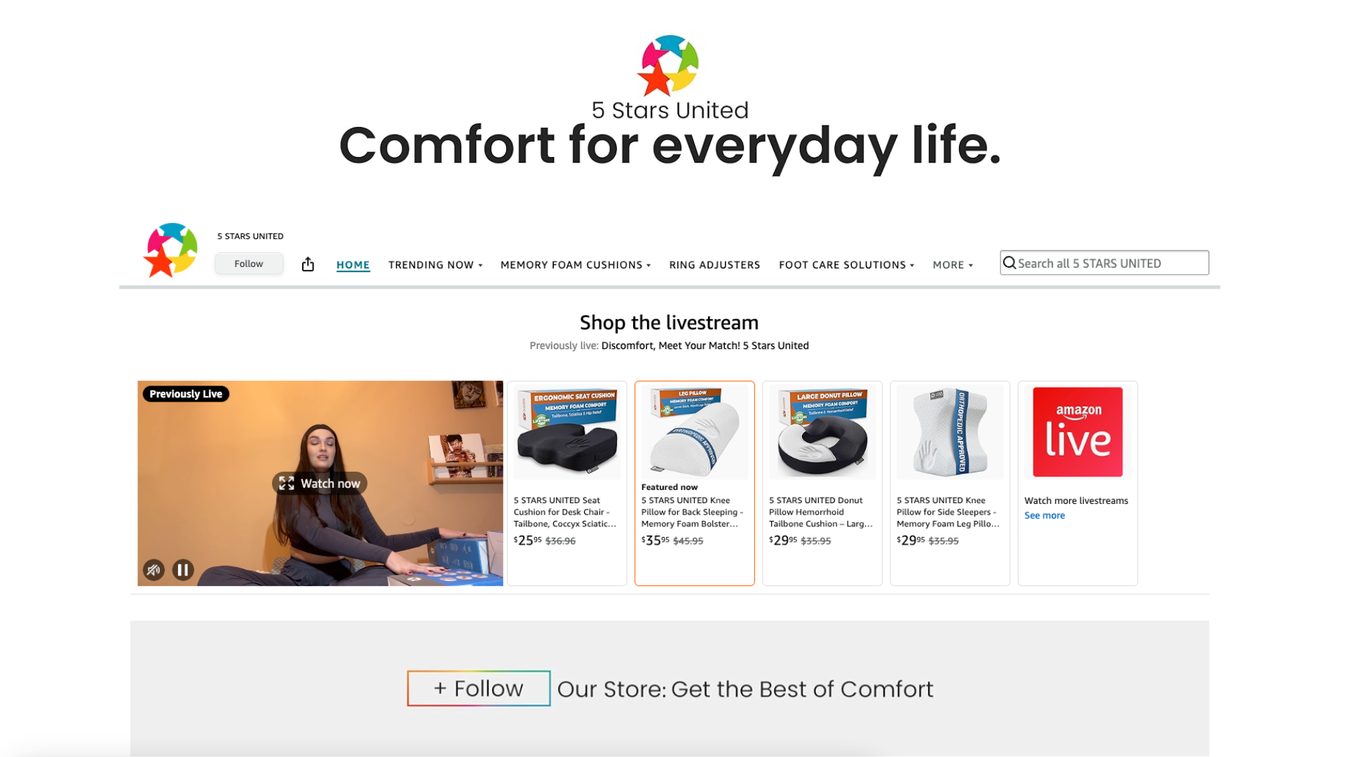 5 Stars United homepage