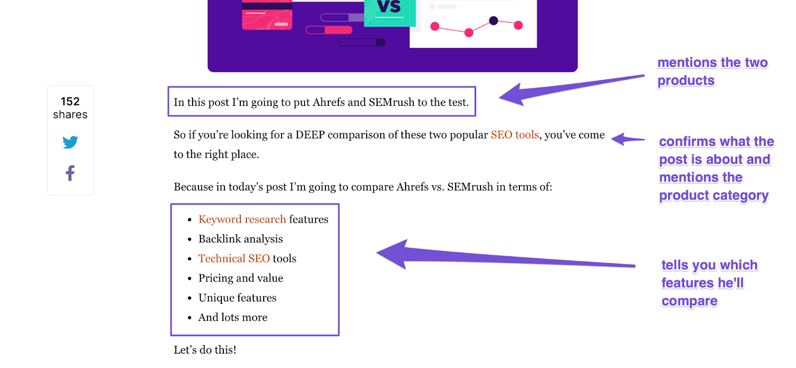 how to write product comparison posts with the brian dean intro formula