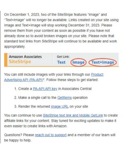 Amazon Sitestripe email