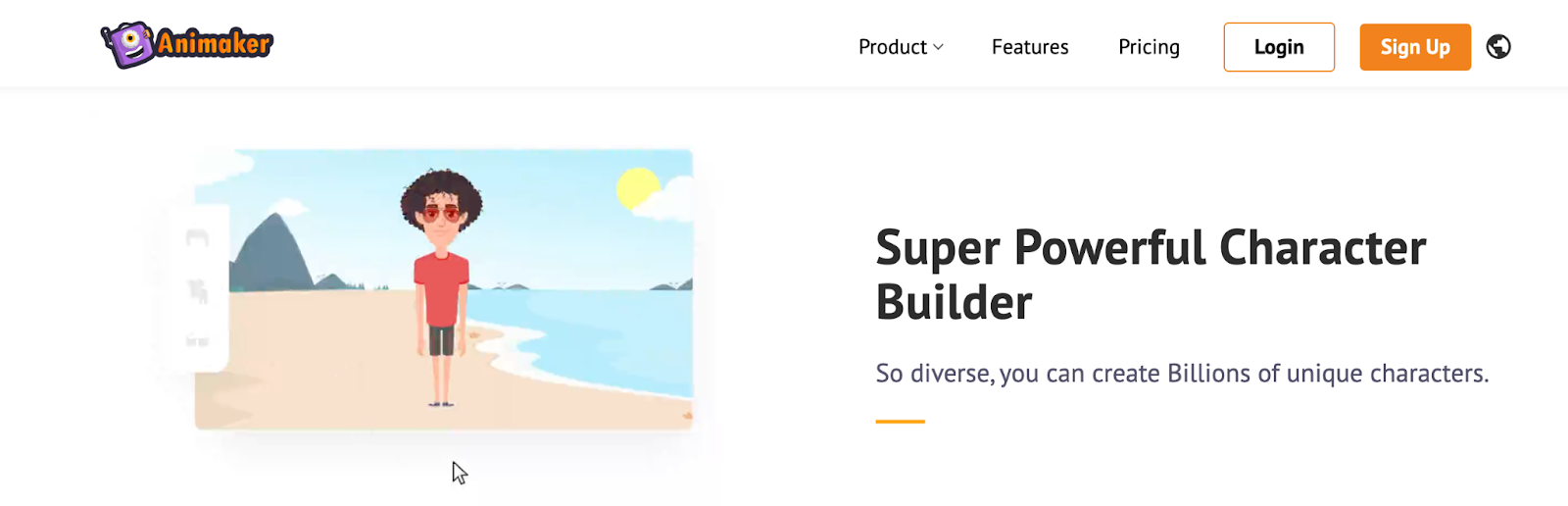 animaker home page