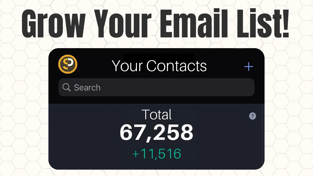Featured image showing how to grow your email list for affiliate marketers
