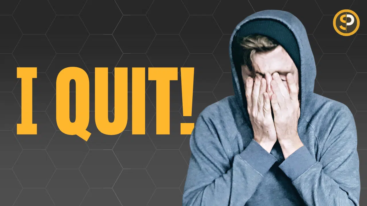 Featured image showing when to quit your job to work on your business full time