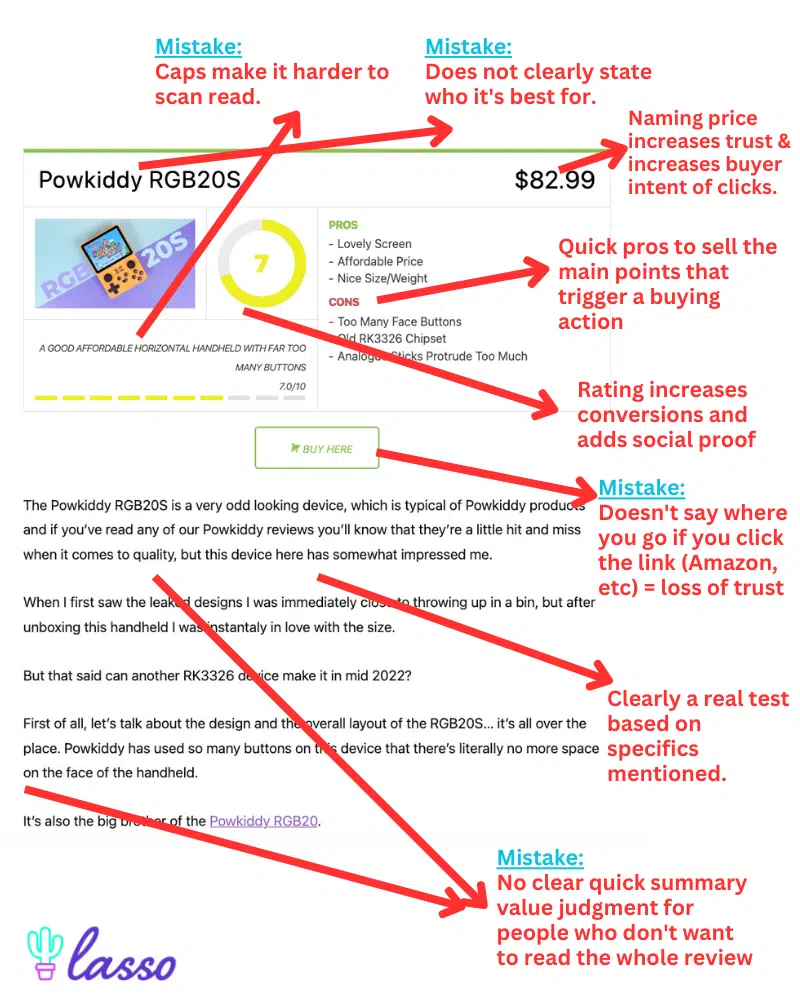 Retro Dodo Product Review Example