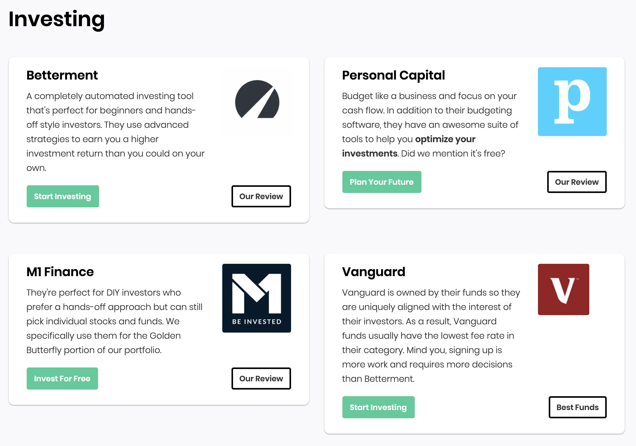 listen money matters toolbox page
