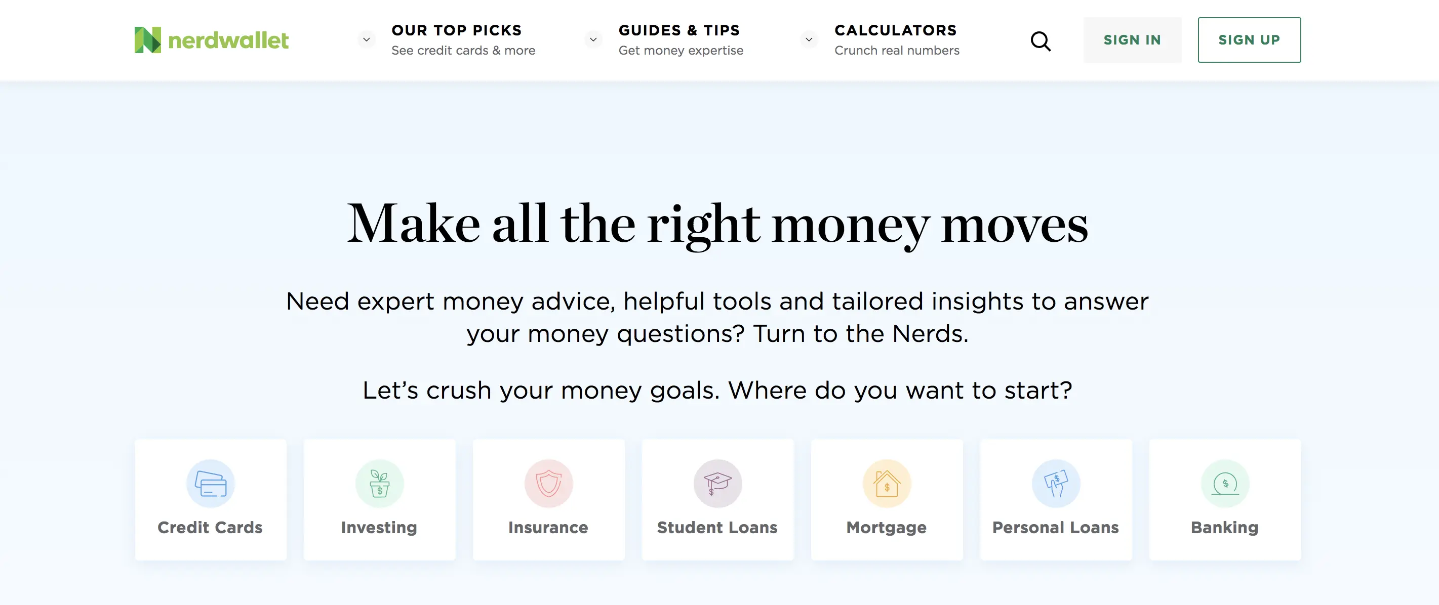 nerd wallet is an affiliate marketing example