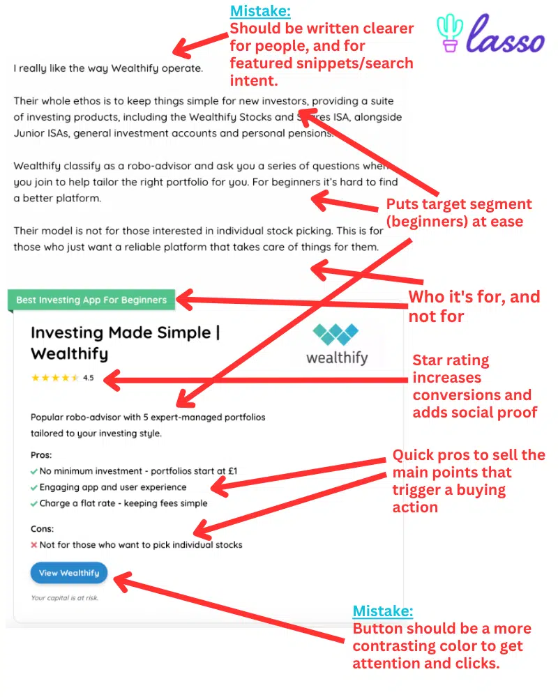 Up The Gains Product Review Example