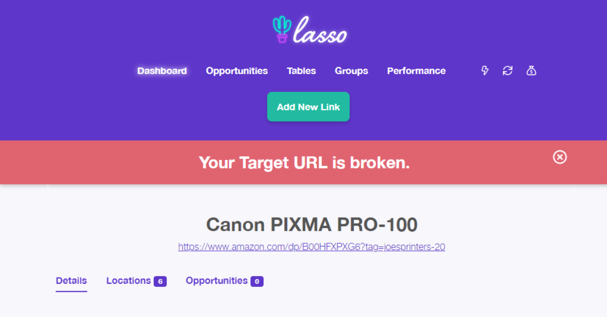 Fix Broken Links and Out of Stock Products