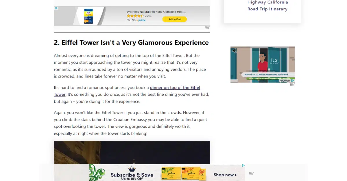 showing how to monetize your site with displays ads and possible downsides