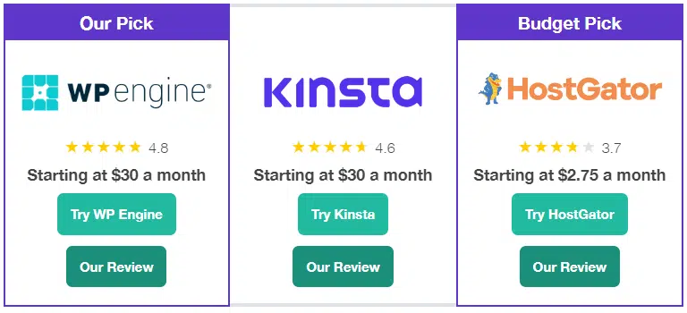 Sleek Comparison Tables for Higher Conversions