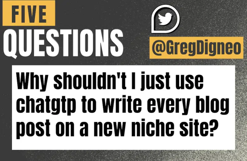 Why you shouldn't use ChatGPT to write blog content