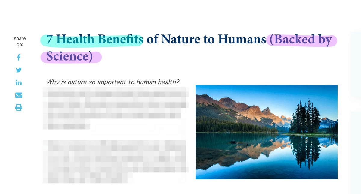 appending your blog title with term backed by science