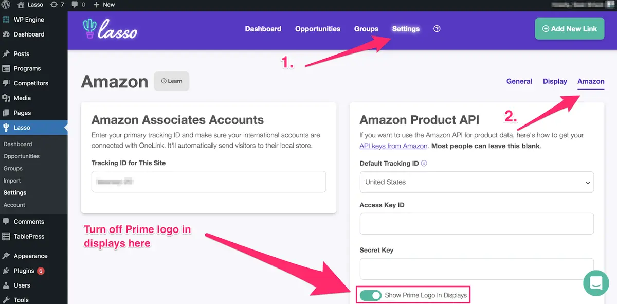 how to hide amazon prime logo on your displays by toggling it off in settings amazon