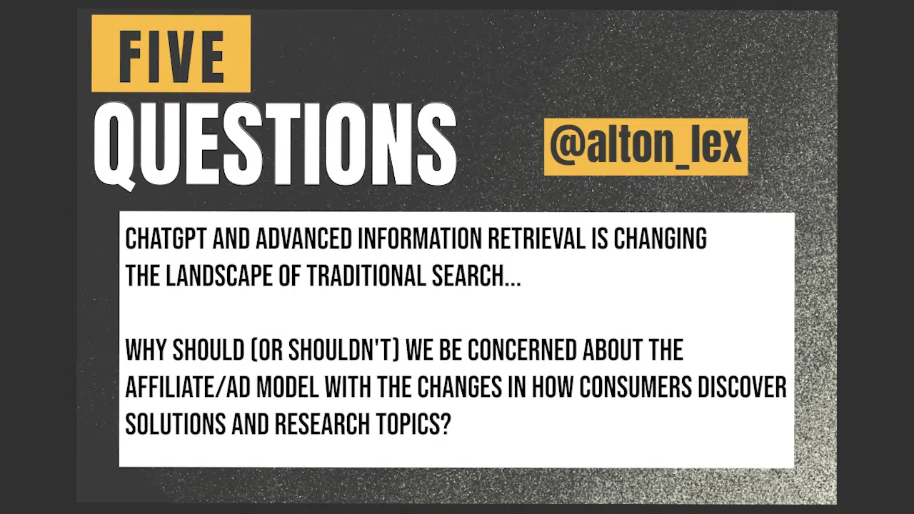 How will ChatGPT affect the future of niche blogging?