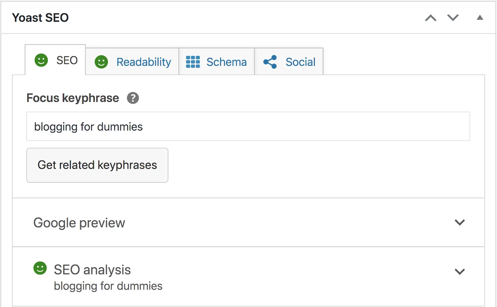 yoast seo parameters appearing at bottom of wordpress posts