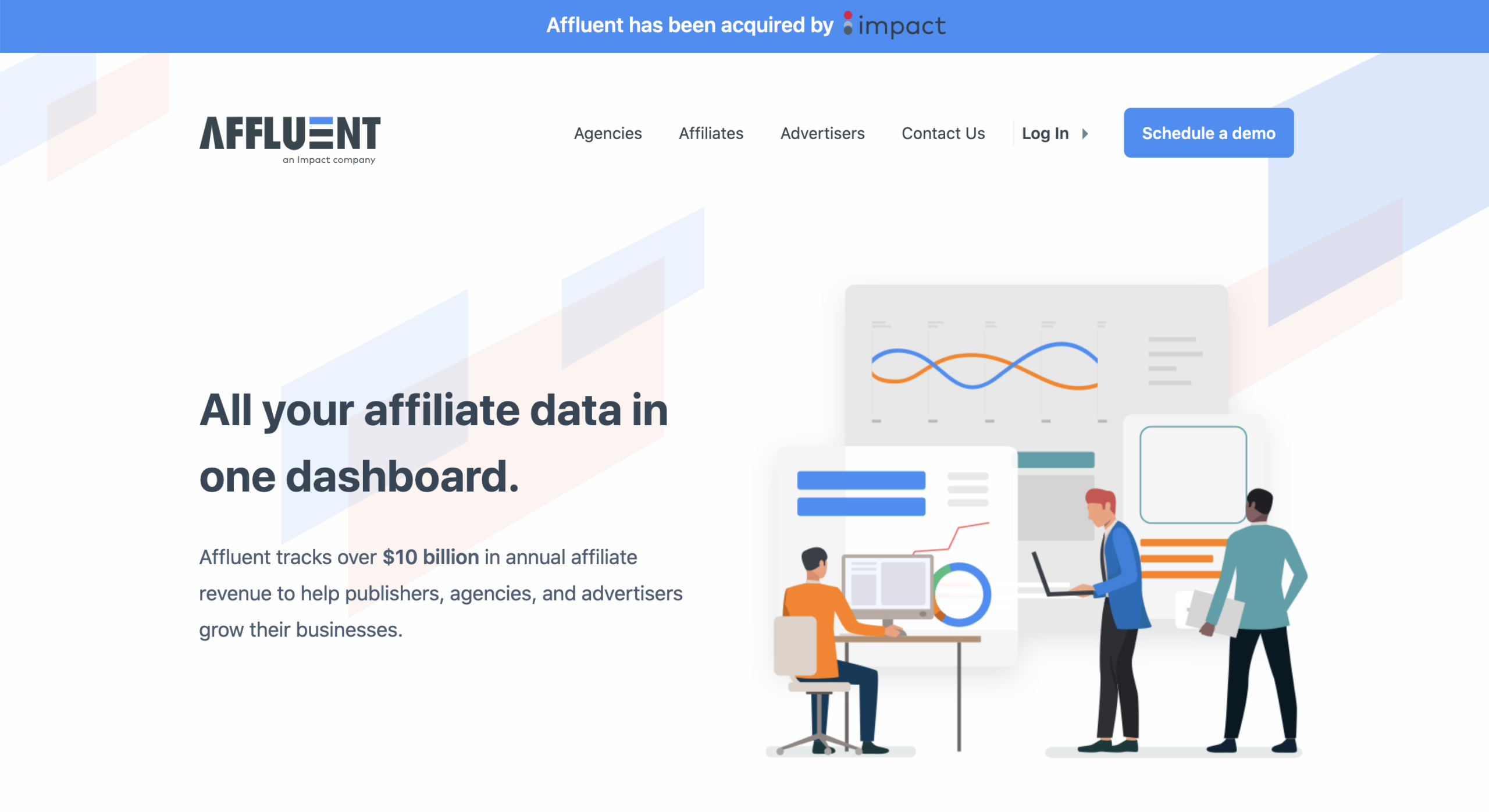 affluent dashboard