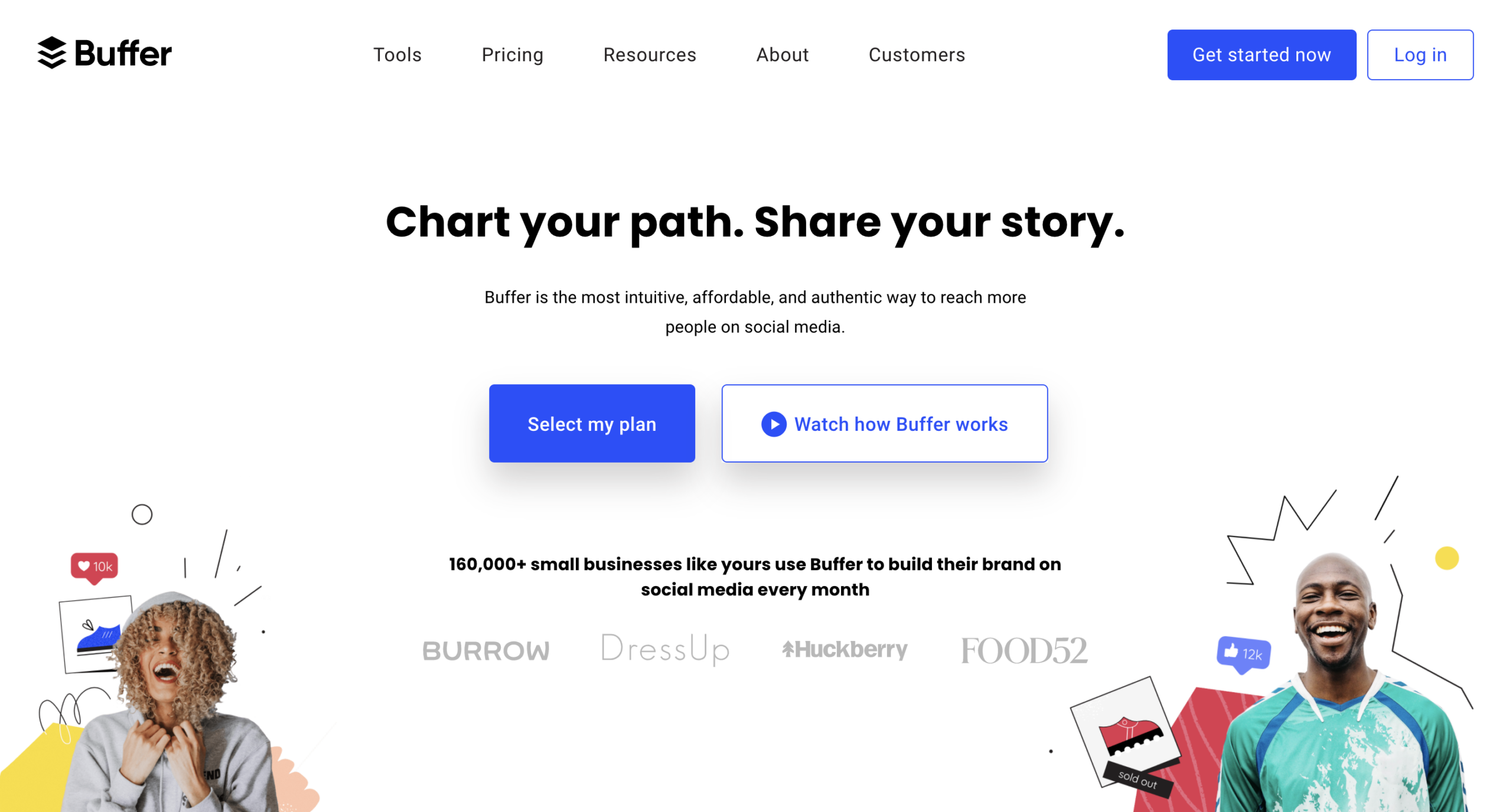 buffer homepage