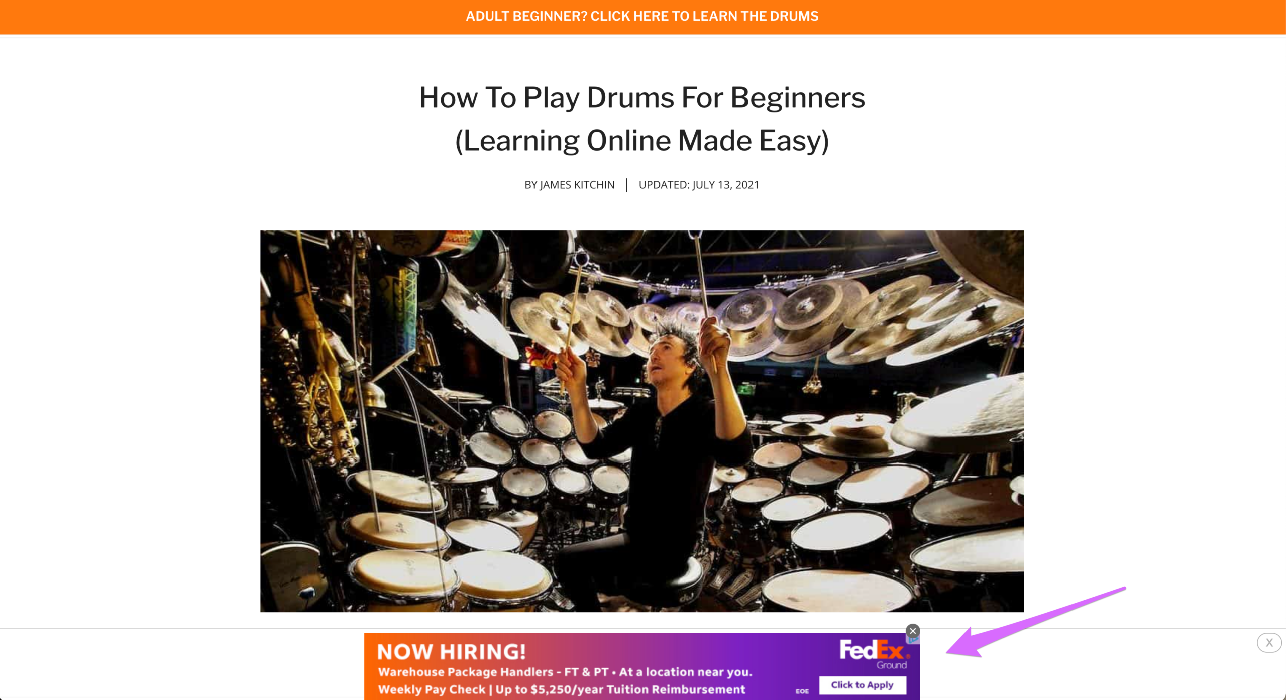 blogging problems display ads