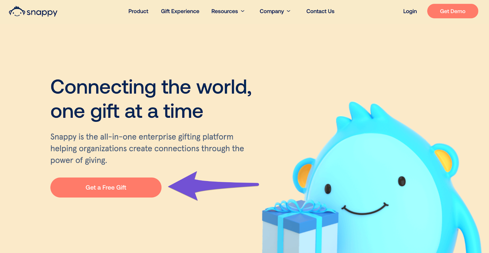 snappy cta example