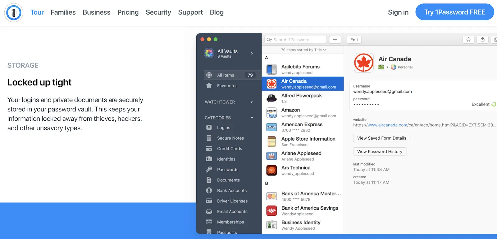 1password homepage
