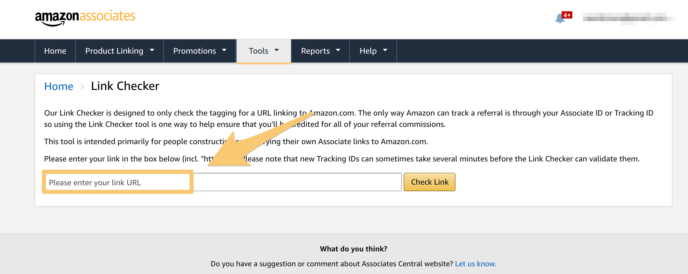 amazon associates link checker tool