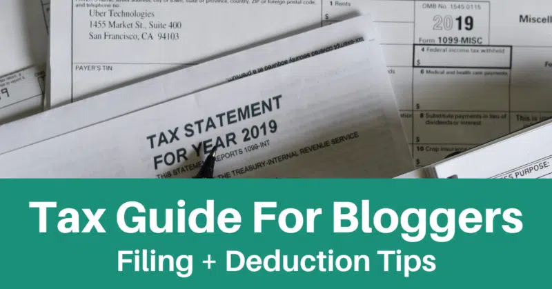 How Bloggers File Taxes