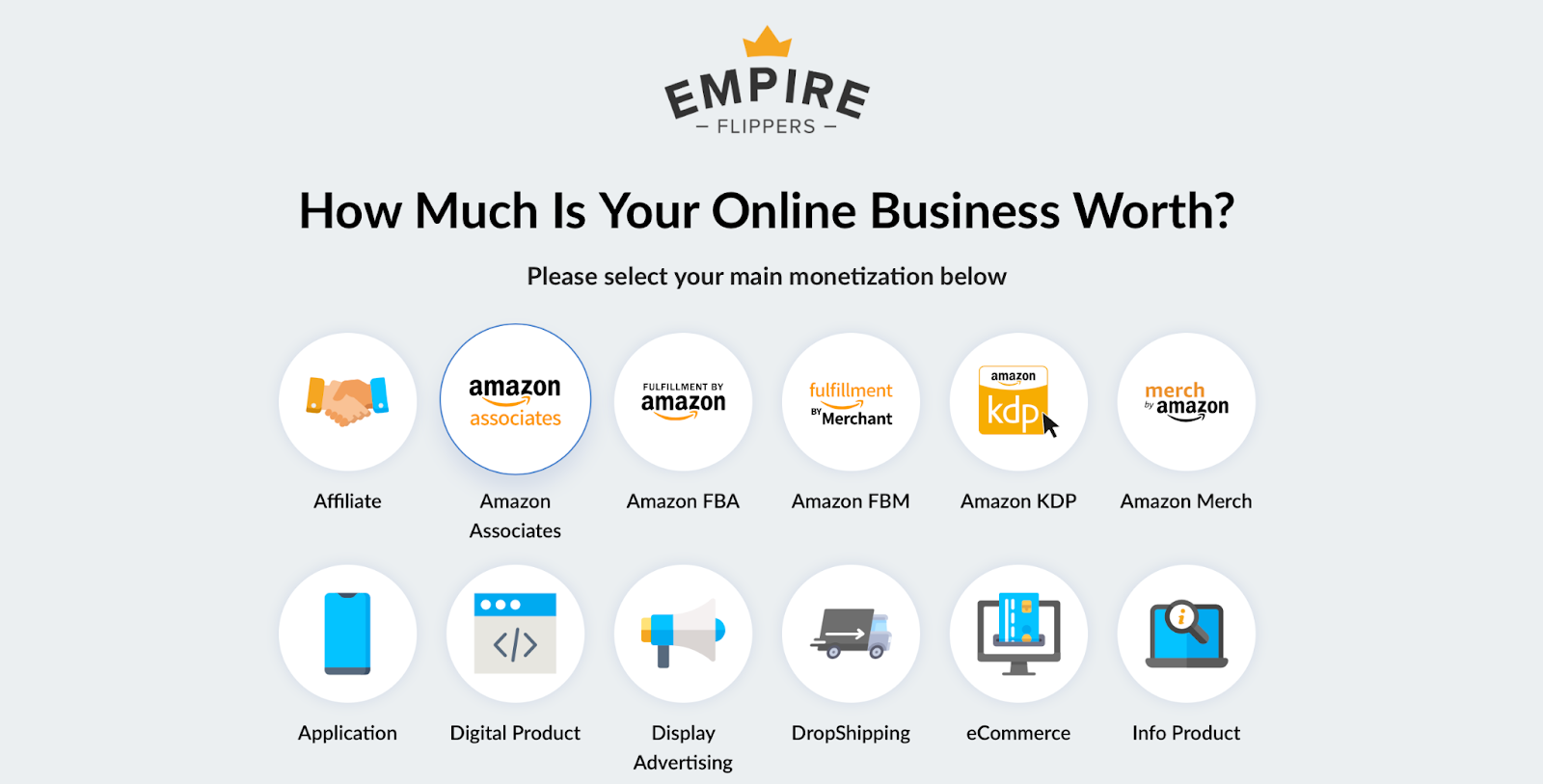 how to scale affiliate marketing with empire flippers valuations