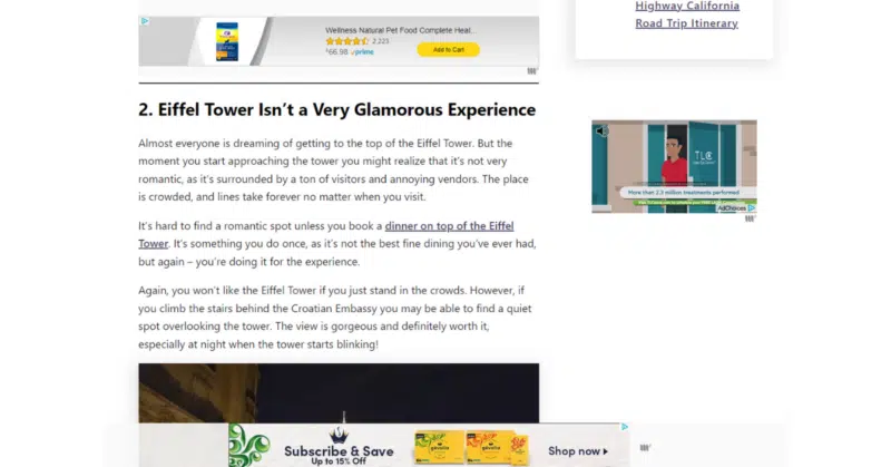 showing how to monetize your site with displays ads and possible downsides